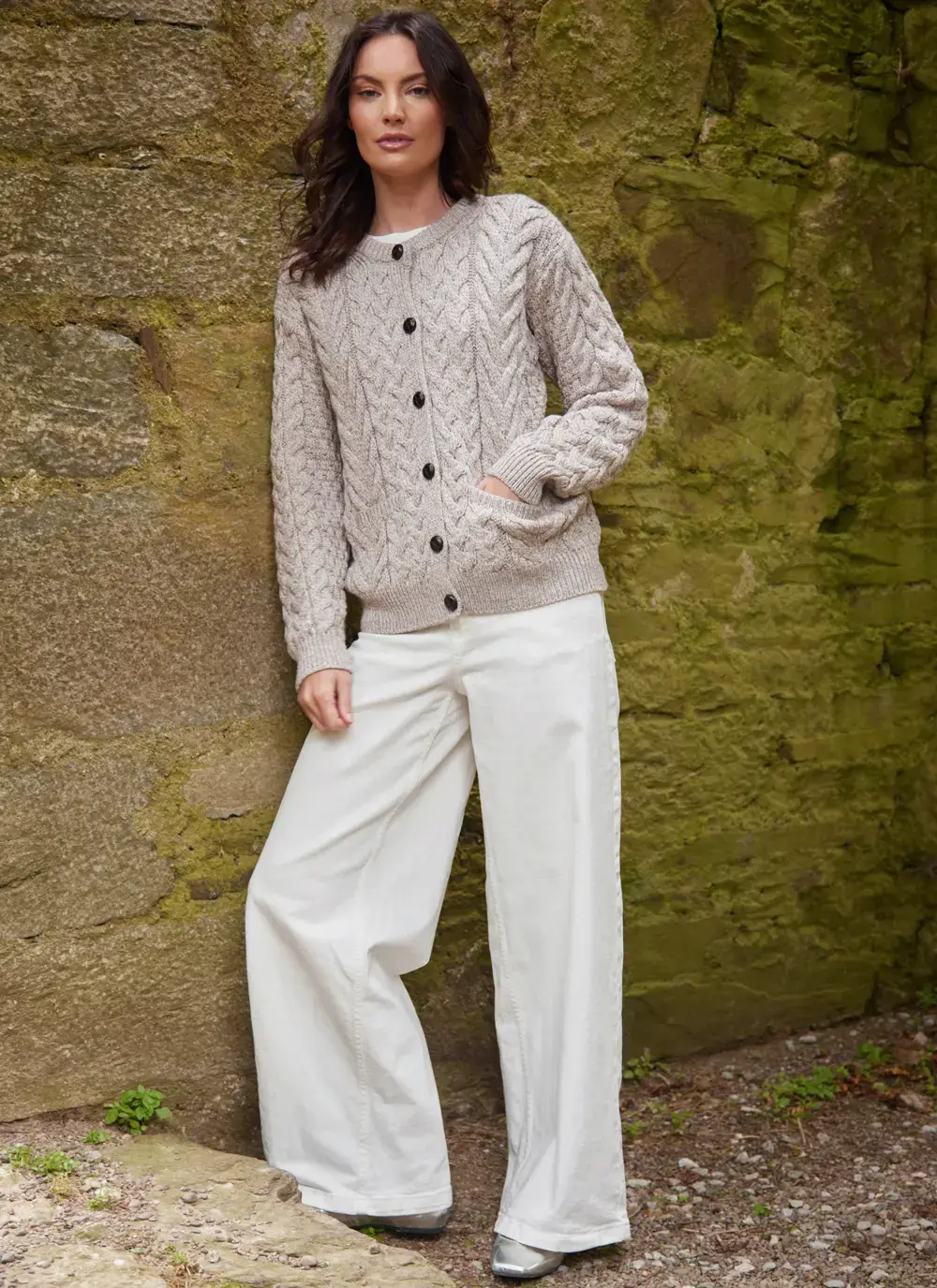 Supersoft Merino Wool Aran Lumber in Toasted Oat